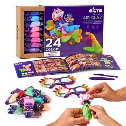 Air clay Modelling clay - playset 24 colours