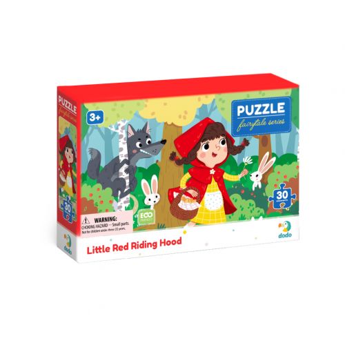 Educational puzzle Little Red Riding Hood