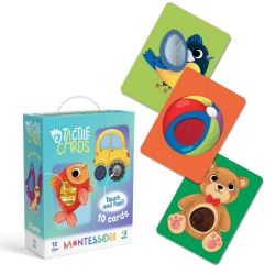 Tactile Montessori Flashcards "On the walk"