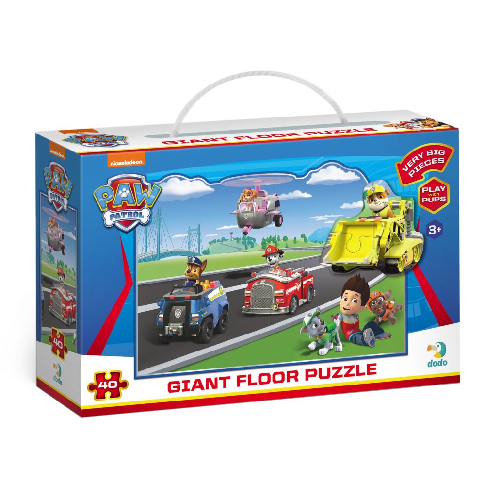 Educational puzzle Paw Patrol Giant floor puzzle Recommended age 3 ...