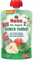 Power Parrot - Pouch pear & apple with spinach