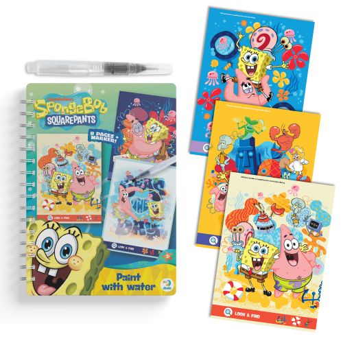 Board games Paint with water Sponge Bob